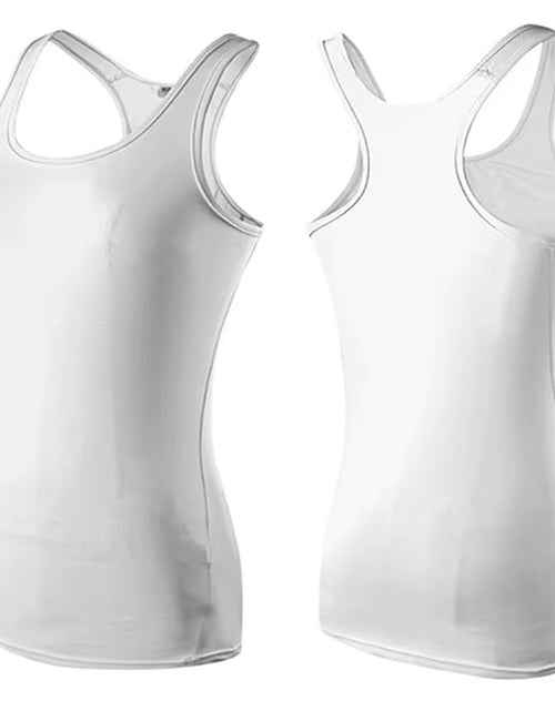 Load image into Gallery viewer, Gym Top Black Sleeveless Yoga Top Gym Women Shirt Fitness T-Shirts Dry Workout Tops Sports Tops Gym Women Backless Shirt
