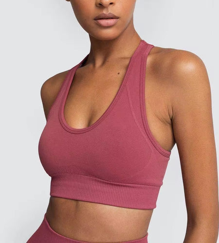 2Pcs Seamless Hyperflex Workout Sport Outfits for Women Sportswear Athletic Clothes Gym Long Sleeve Crop Top High Waist Leggings